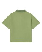 Polo en Coton Bio Ben vert olive