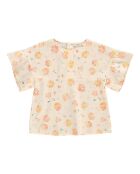 Blouse Flowers vanille