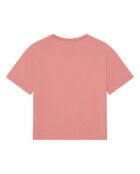 T-Shirt en Coton Bio Capitol rose