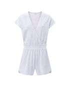 Combishort en Coton Bio Carlotta lilas