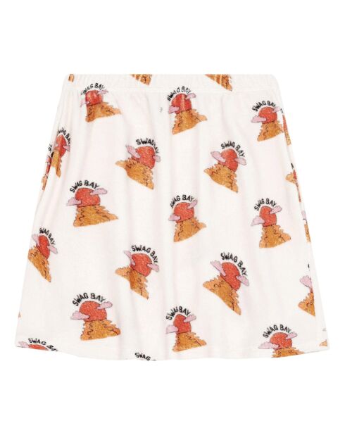 Jupe en Coton Bio Funky vieux rose