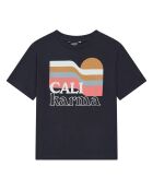 Camiseta negra de algodón orgánico de los Goonies