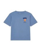 T-Shirt en Coton Bio Goonies bleu jean
