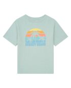 T-Shirt en Coton Bio Goonies vert d'eau