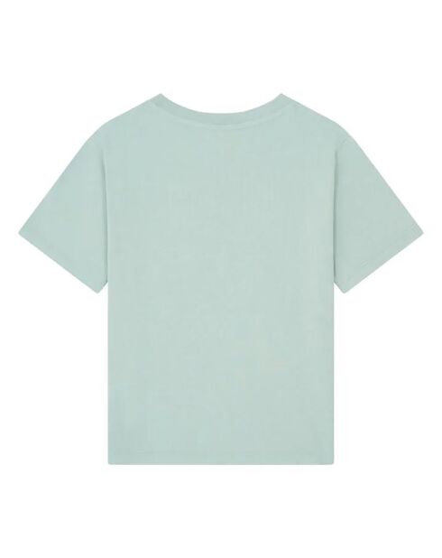 Camiseta de algodón orgánico Goonies Water Green