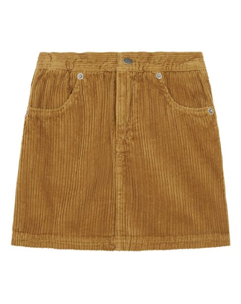 Jupe en Coton Bio Hilary marron