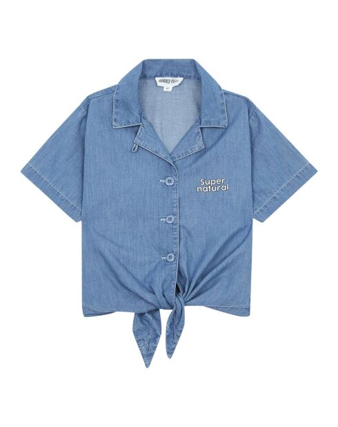 Chemisette Honolulu denim stonewashed