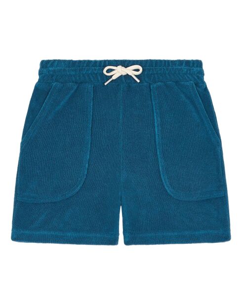 Pantalones cortos de algodón orgánico Jerro azul medianoche