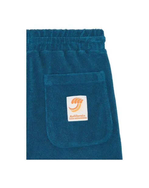 Pantalones cortos de algodón orgánico Jerro azul medianoche