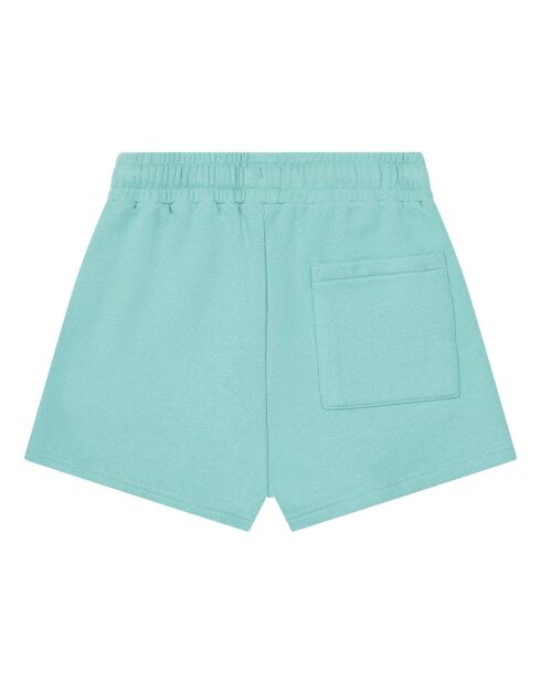 Short en Coton Bio Jerry bleu turquoise