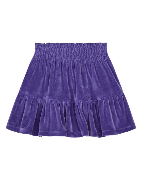 Jupe en Coton Bio Julia bleu indigo