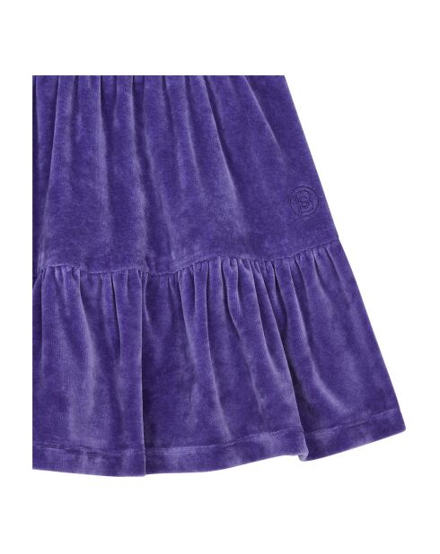 Jupe en Coton Bio Julia bleu indigo