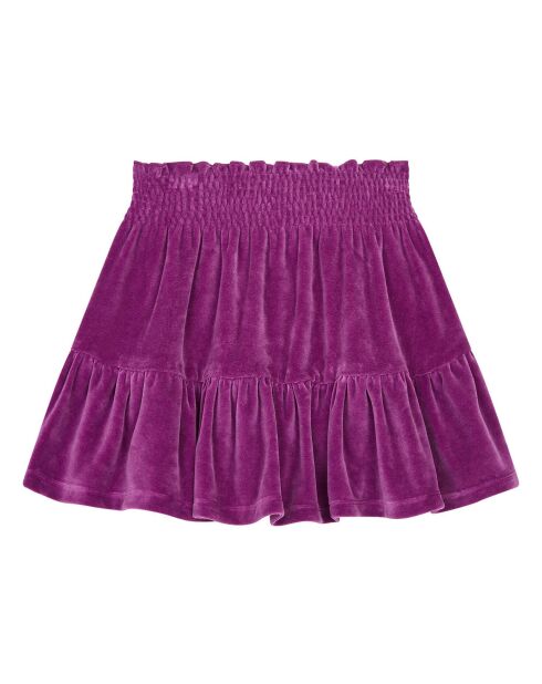 Jupe en Coton Bio Julia rose fuschia