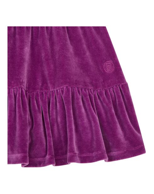Jupe en Coton Bio Julia rose fuschia