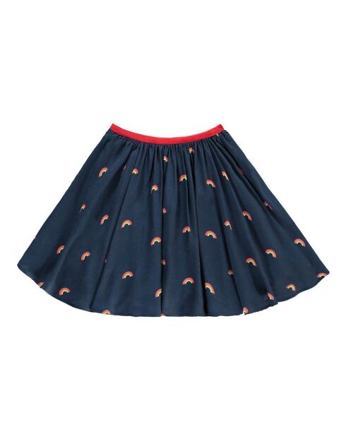 Jupe Rainbows bleu marine