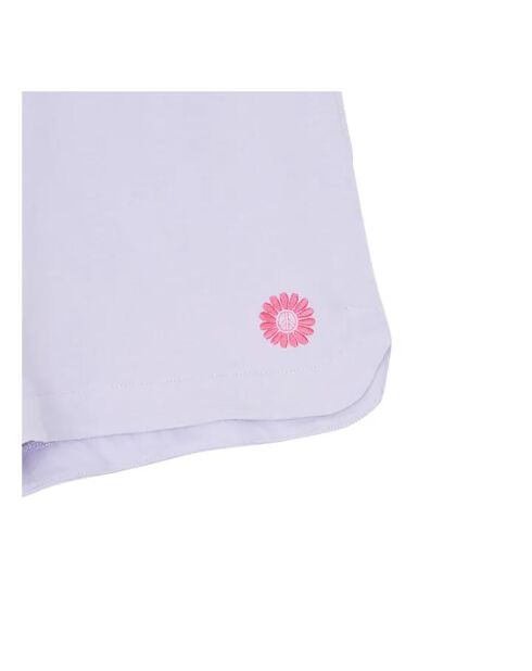 Short en Coton Bio Lamii lilas
