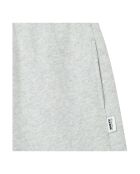 Jupe en Coton Bio Lisa gris chiné