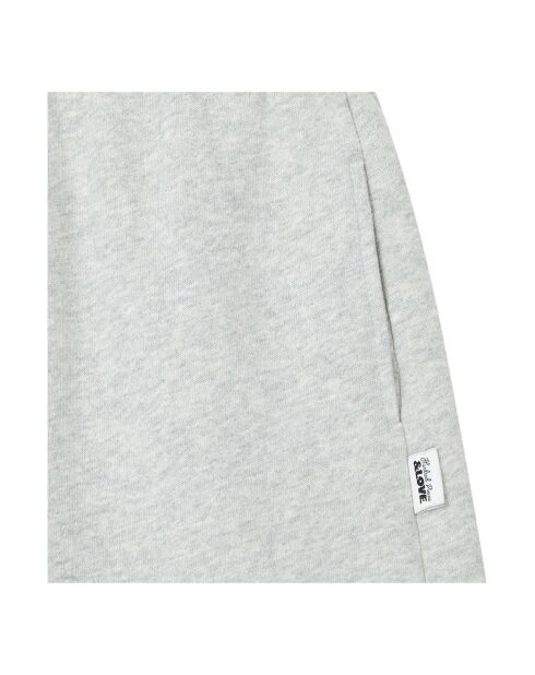 Jupe en Coton Bio Lisa gris chiné
