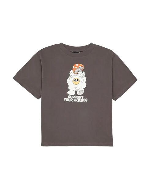 T-Shirt en Coton Bio Loud noir