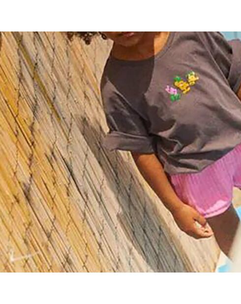 T-Shirt en Coton Bio Lourdes noir