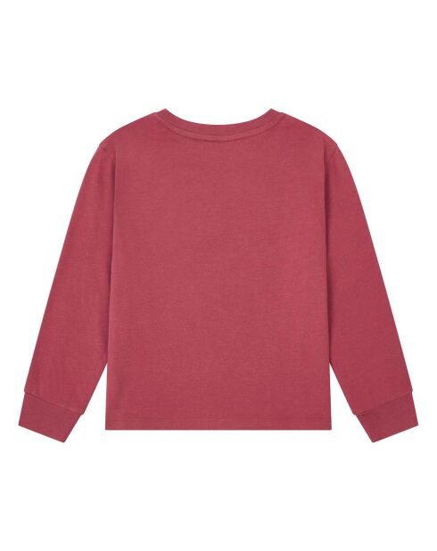 T-Shirt en Coton Bio Lucky rose