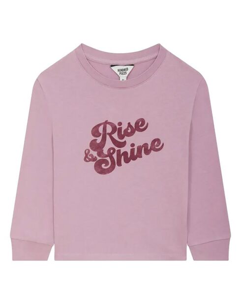 T-Shirt en Coton Bio Lucky violet