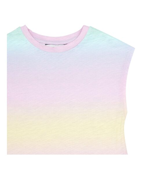 Camiseta sin mangas Milano rosa