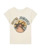 T-Shirt en Coton Bio Navaro mastic
