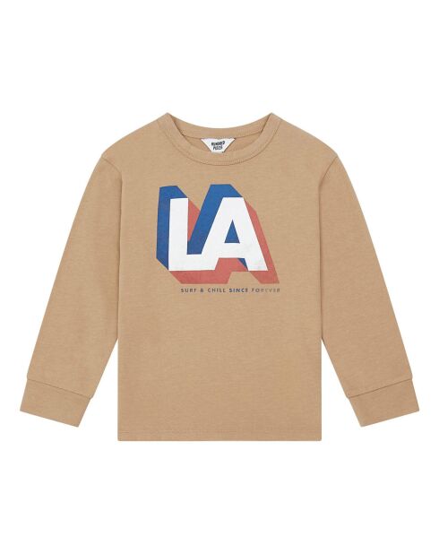 T-Shirt en Coton Bio Player beige