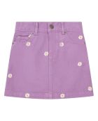 Jupe en Coton Bio Polly mauve