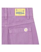Jupe en Coton Bio Polly mauve
