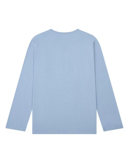 T-Shirt en Coton Bio Real bleu