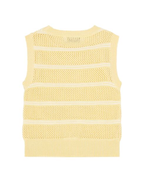Top Rose jaune citron