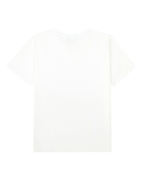 T-Shirt en Coton Bio Rosie blanc cassé