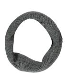 Snood en Laine mélangée Tube gris chiné