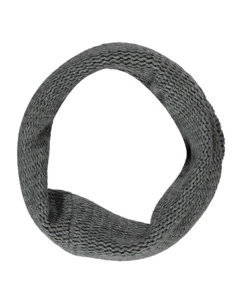 Snood en Laine mélangée Tube gris chiné