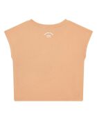 T-Shirt en Coton Bio Tara abricot