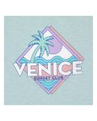 T-Shirt en Coton Bio Tara bleu turquoise