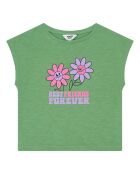 T-Shirt en Coton Bio Tara vert émeraude