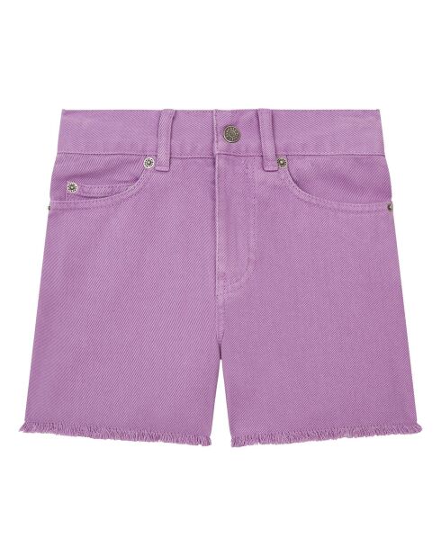 Short en Coton Bio Tess mauve