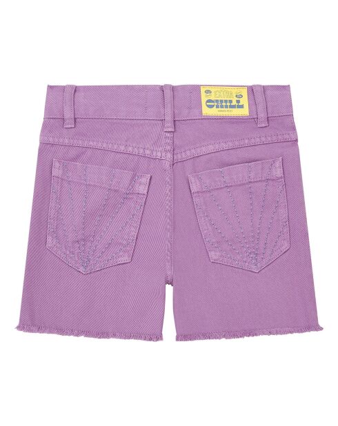 Short en Coton Bio Tess mauve