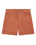 Short en Coton Bio Tess tangerine