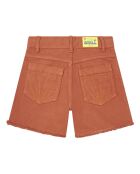 Short en Coton Bio Tess tangerine