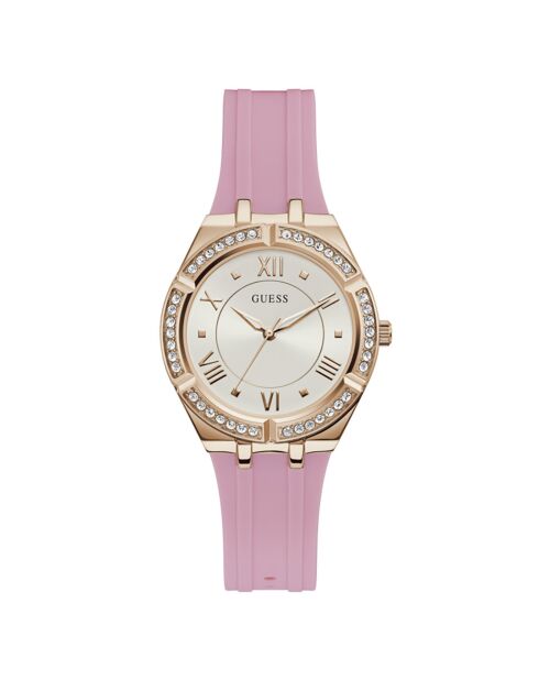 Montre Femme Cosmo en Caoutchouc rose