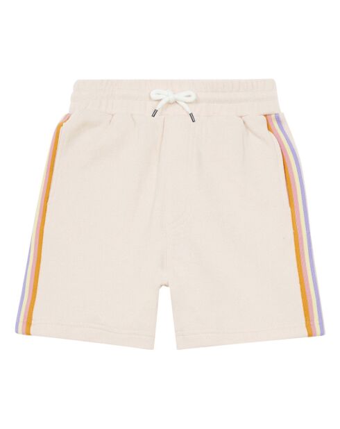 Bermuda en Coton Bio Tigra rose poudré