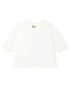 Blouse en Coton Bio Vanda blanc cassé