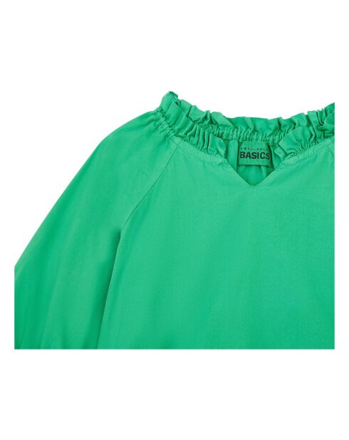 Blouse en Coton Bio Vanda verte
