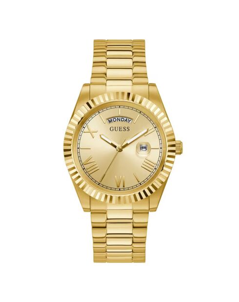Montre Homme Connoisseur en Acier dorée