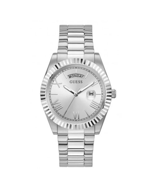Montre Homme Connoisseur en Acier argentée