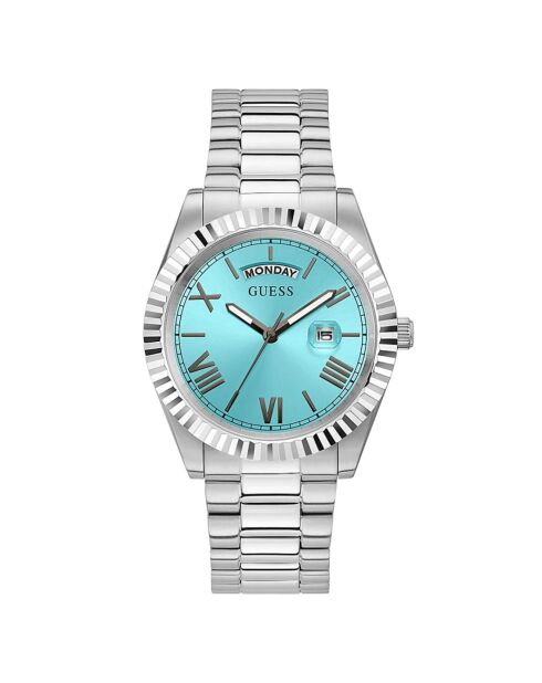 Montre Homme Connoisseur en Acier argentée